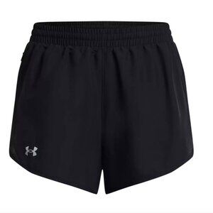 Women's Under Armour Fly-By Shorts, Black (Size S)